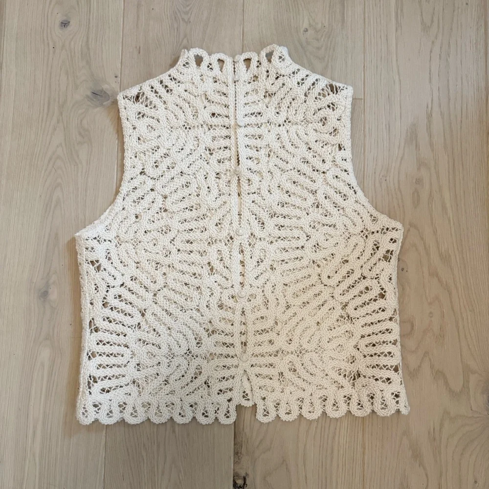 H&M Crochet-look pencil skit and sleeveless top set - Picture 10 of 14